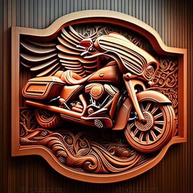 3D мадэль Harley Davidson CVO Road Glide (STL)
